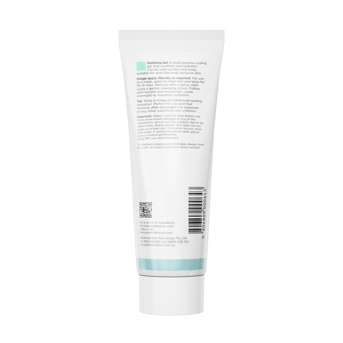 Aspect Soothing Gel 118g - Exquisite Laser Clinic 