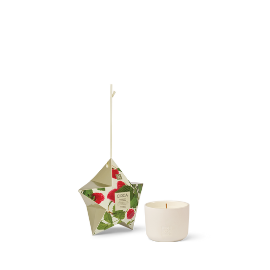 CIRCA candle Circa Bauble Raspberry & Rhubarb Candle 70g