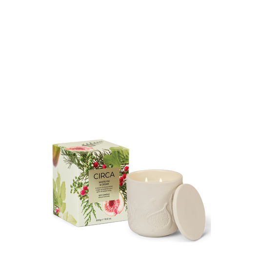 CIRCA candle Circa Christmas Candle White Fig & Cedar 300g
