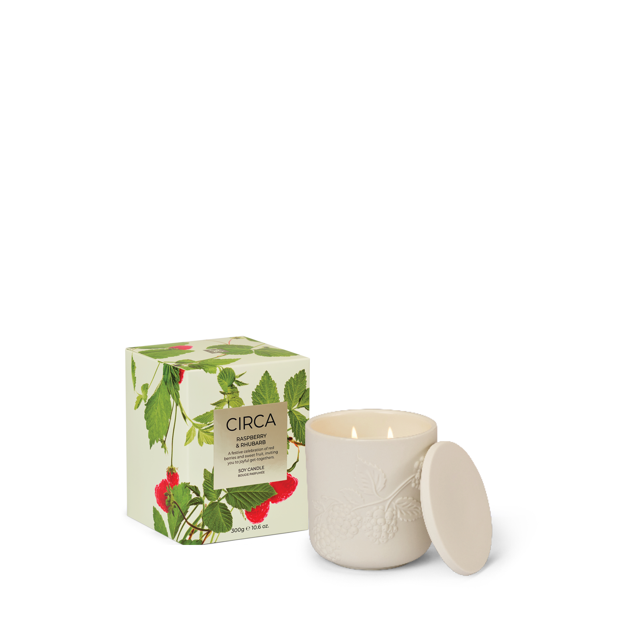 CIRCA candle Circa Christmas Raspberry & Rhubarb Candle 300g 2026