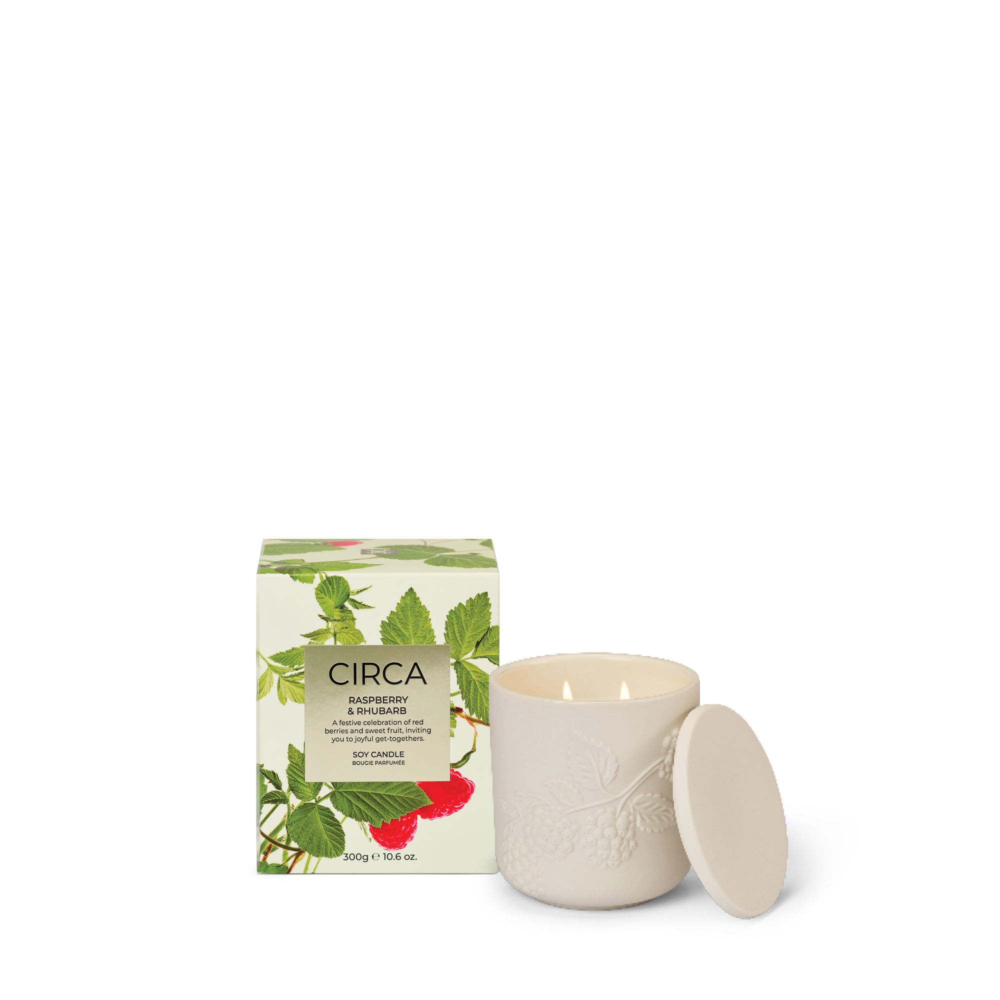 CIRCA candle Circa Christmas Raspberry & Rhubarb Candle 300g 2026