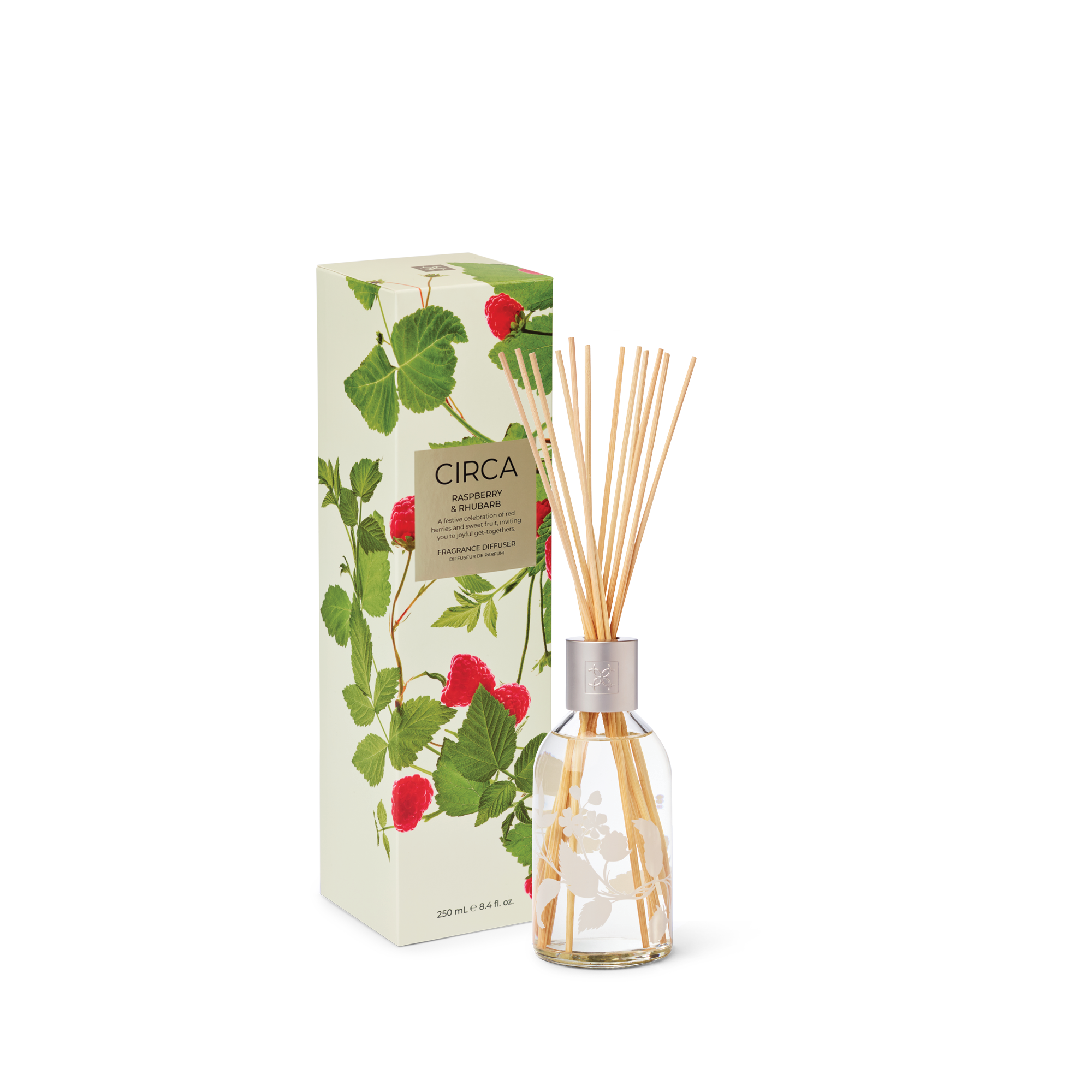 CIRCA diffuser Circa Christmas Raspberry & Rhubarb Fragrance Diffuser 250ml