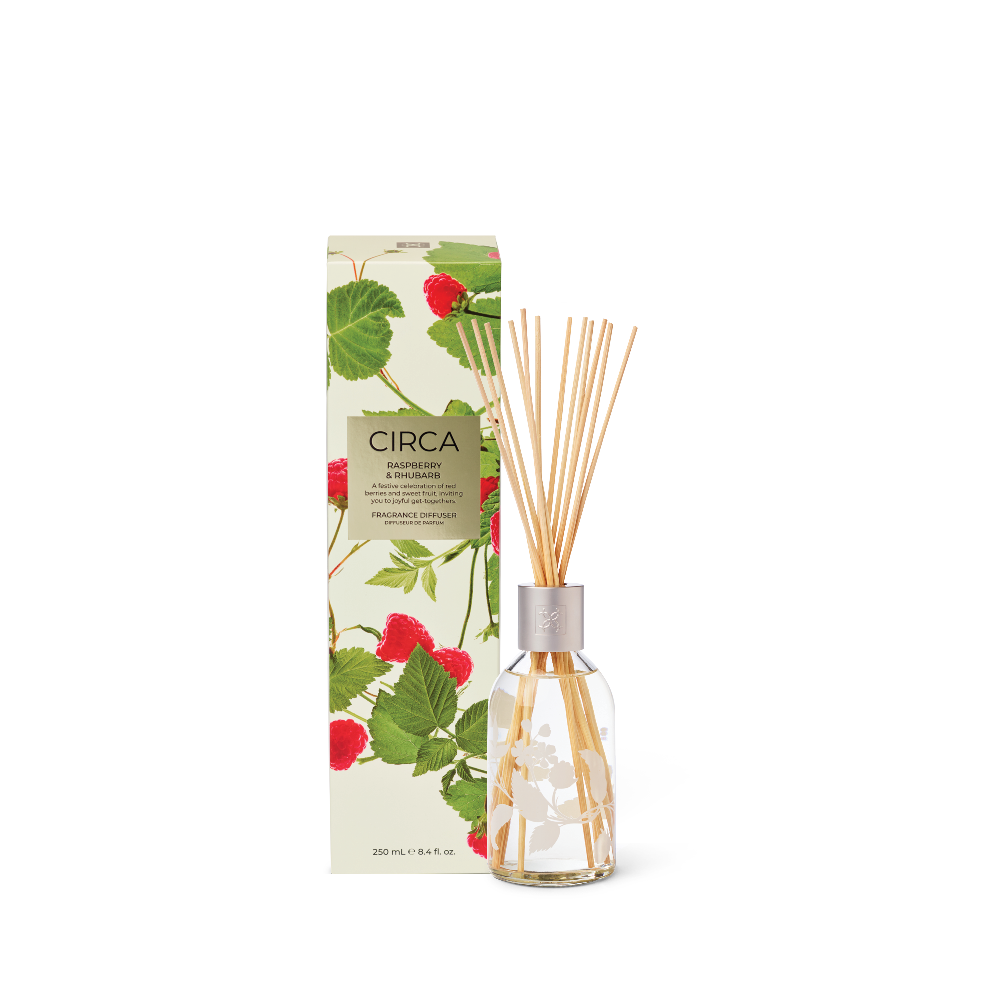 CIRCA diffuser Circa Christmas Raspberry & Rhubarb Fragrance Diffuser 250ml