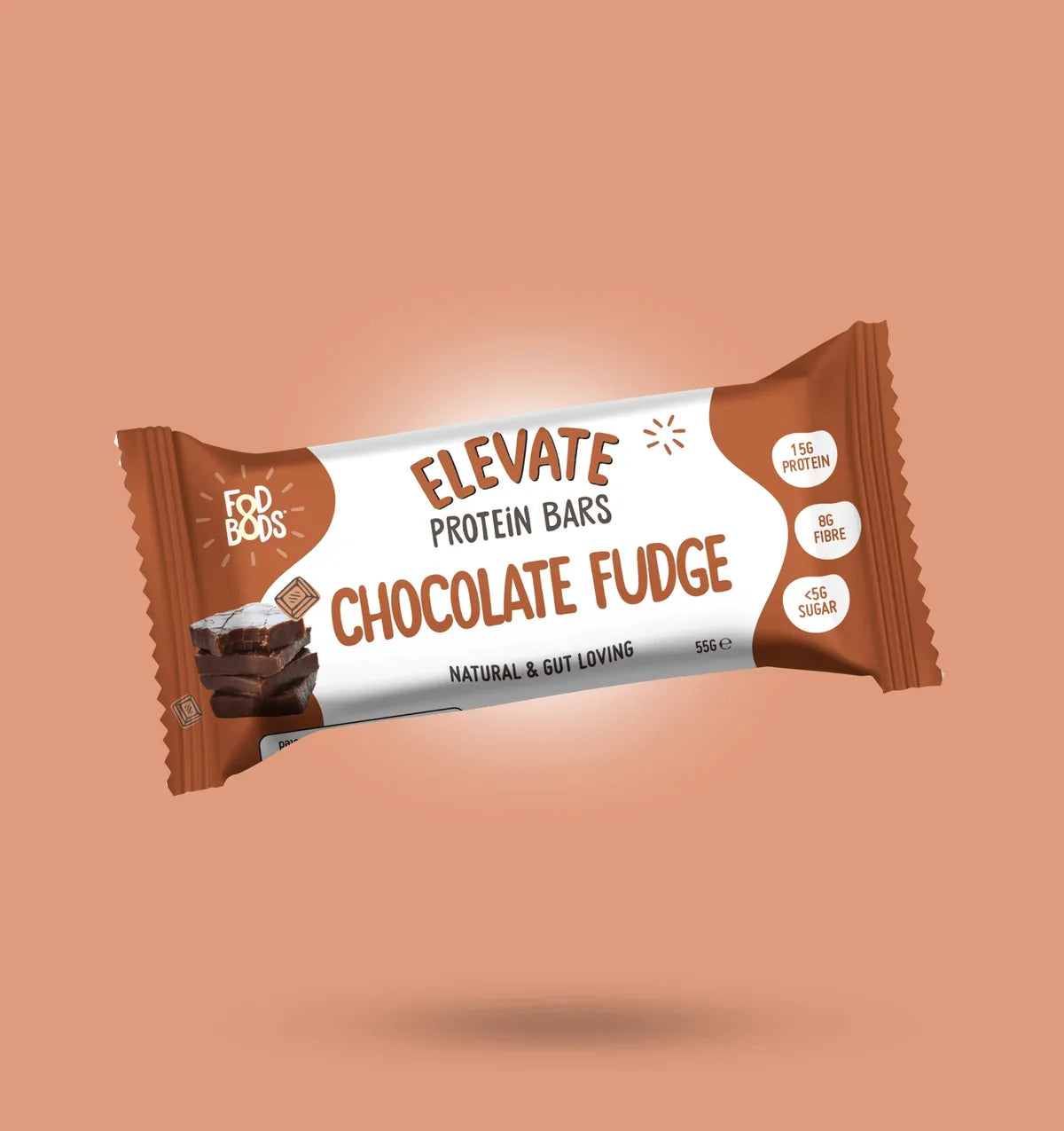 Chocolate Fudge ELEVATE Protein Bars 55g - Exquisite Laser Clinic 