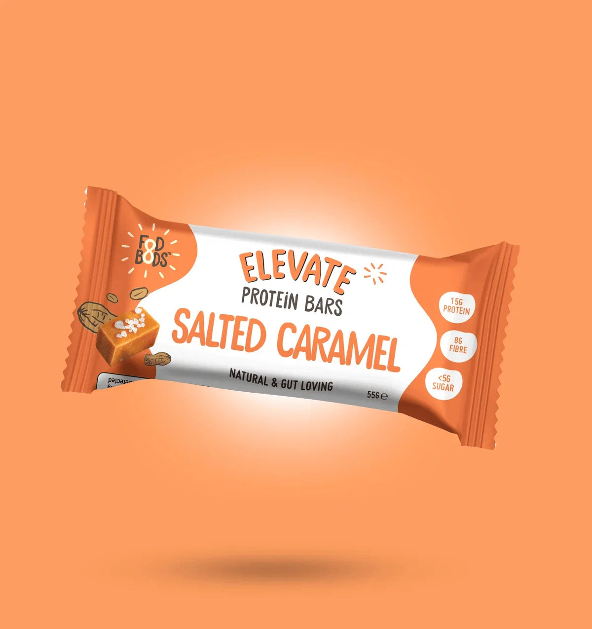 Salted Caramel ELEVATE Protein Bars 55g - Exquisite Laser Clinic 