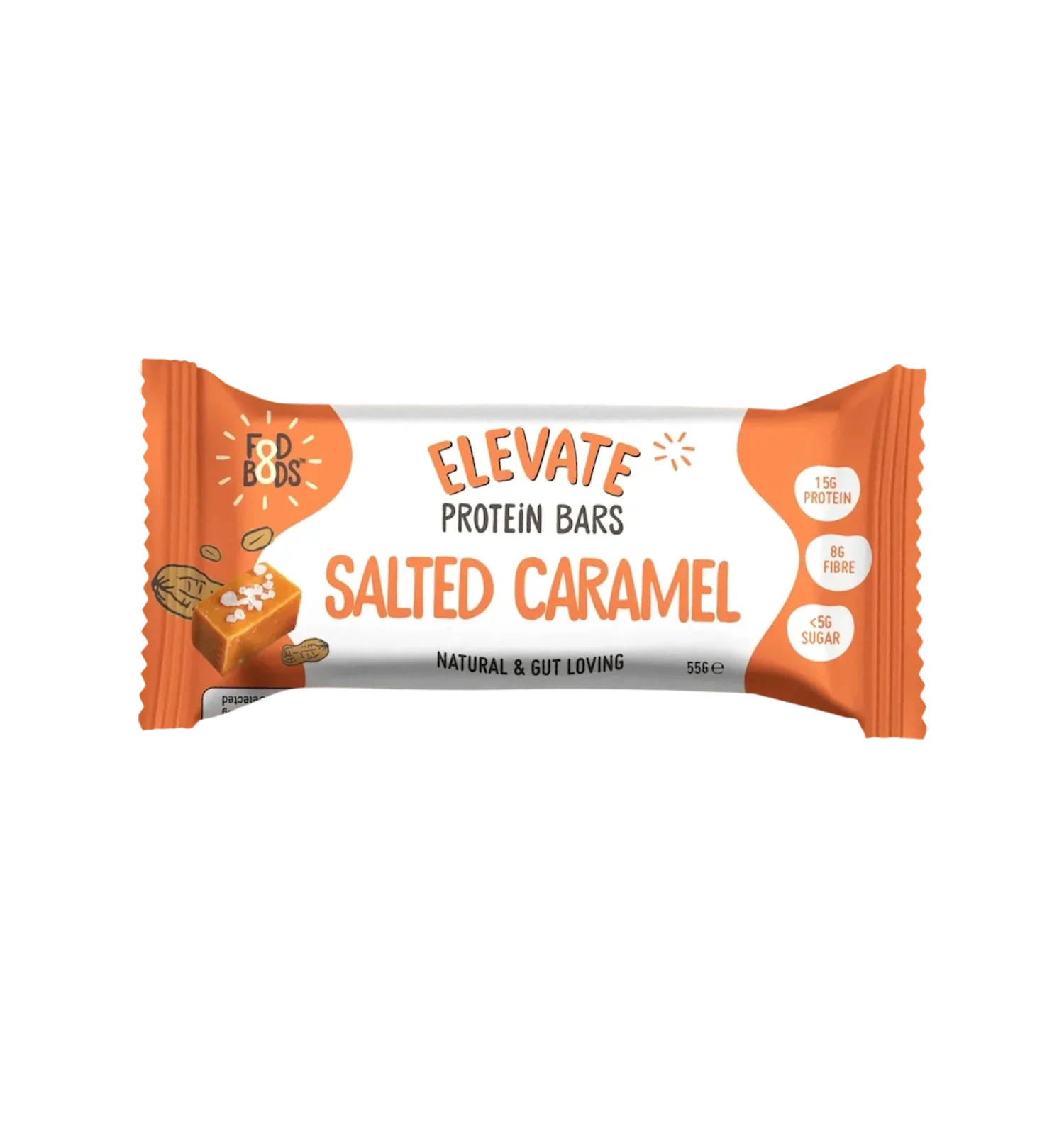 Salted Caramel ELEVATE Protein Bars 55g - Exquisite Laser Clinic 