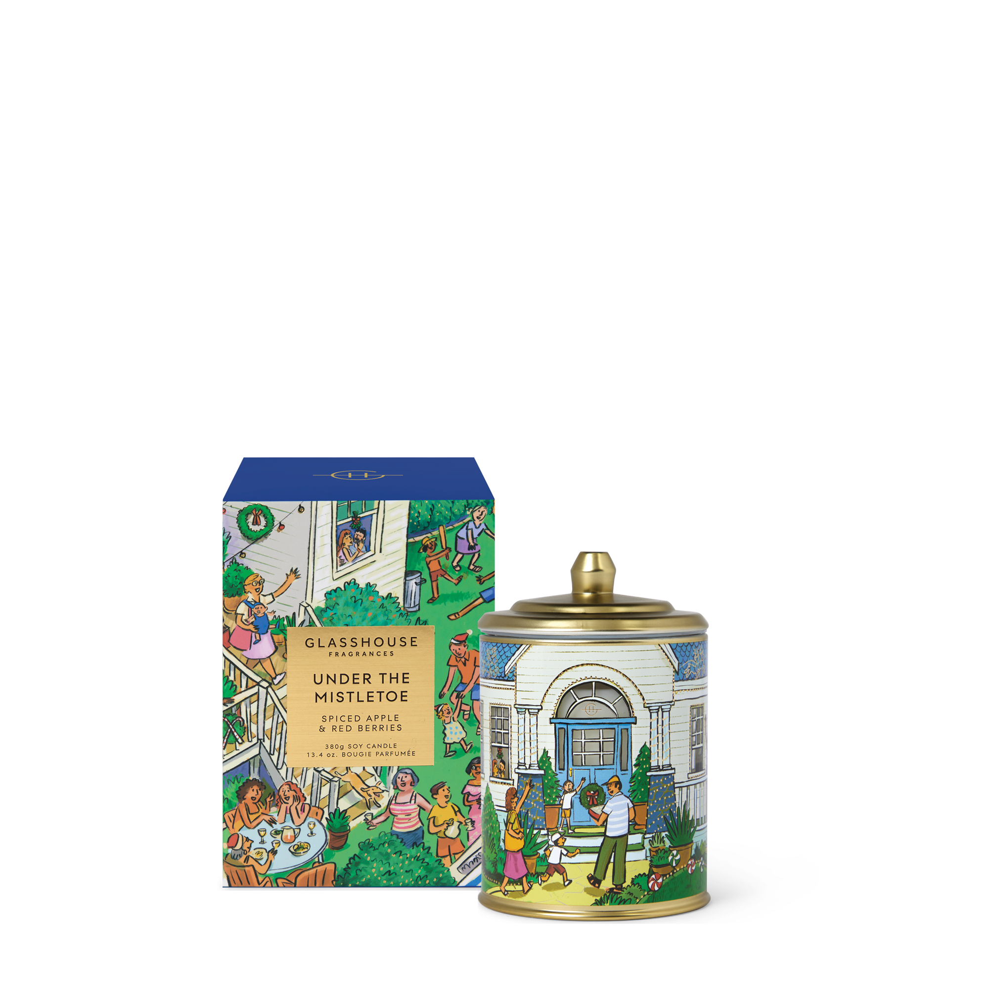 Glasshouse Fragrance candle Glasshouse Candle Under The Mistletoe 380g