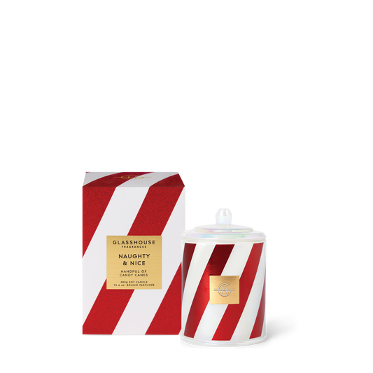 Glasshouse Fragrance candle Glasshouse Fragrances Naughty & Nice Candle 380g