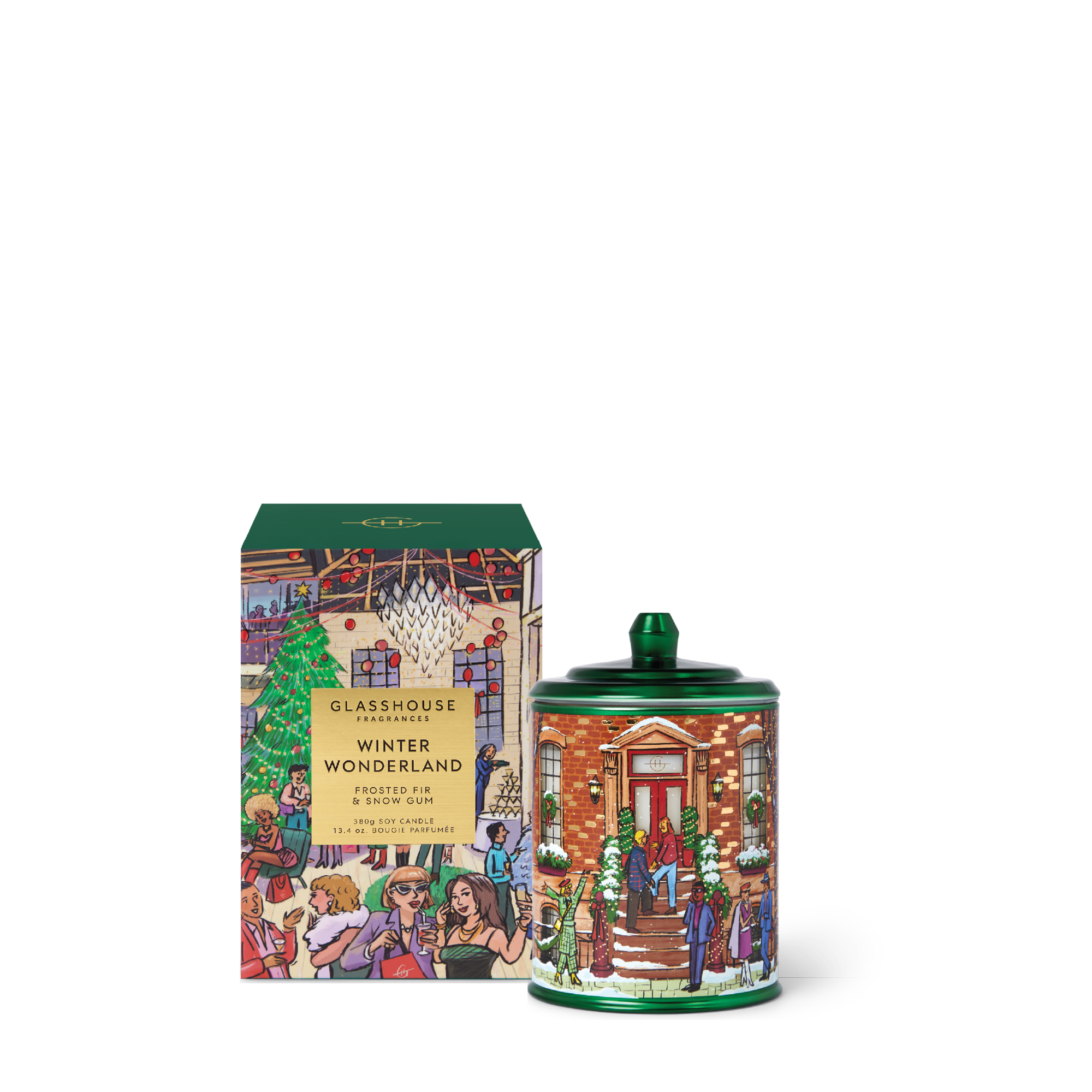 Glasshouse Fragrance candle Glasshouse Fragrances Winter Wonderland Candle 380g