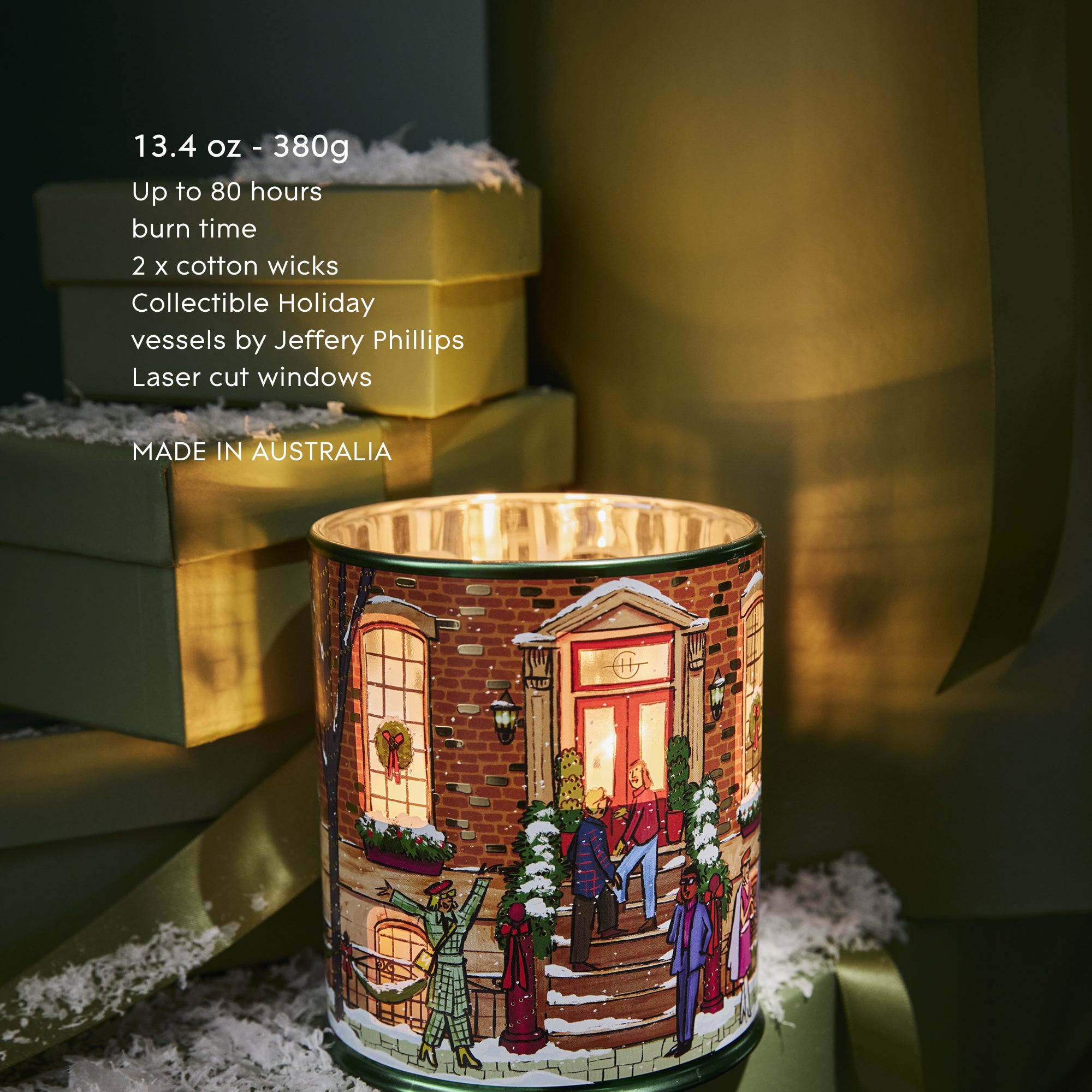 Glasshouse Fragrance candle Glasshouse Fragrances Winter Wonderland Candle 380g