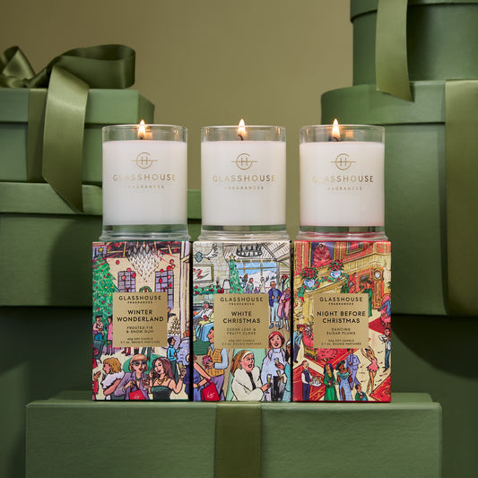 Glasshouse Fragrance Candles Glasshouse Christmas Candle Trio Pack 2026