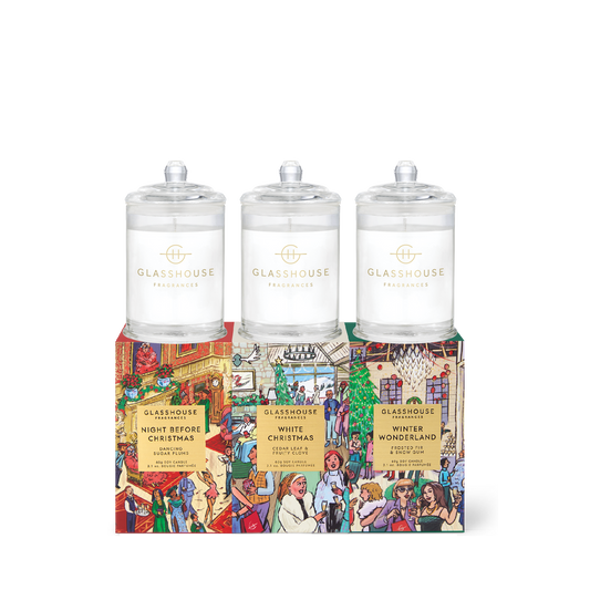 Glasshouse Fragrance Candles Glasshouse Christmas Candle Trio Pack 2026