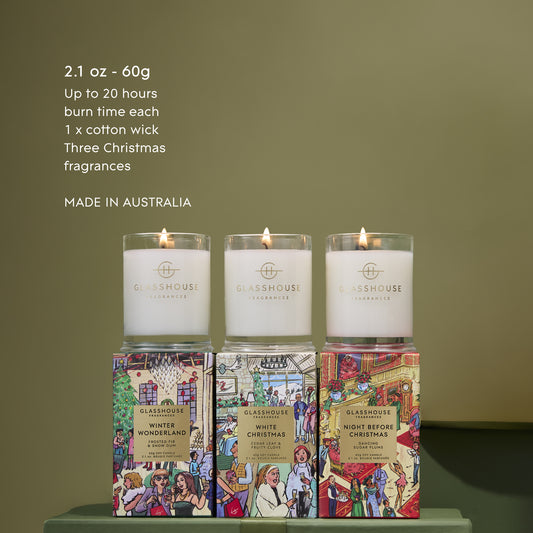Glasshouse Fragrance Candles Glasshouse Christmas Candle Trio Pack 2026