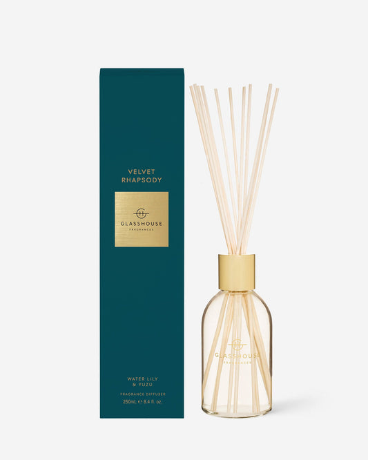 Glasshouse Fragrance Candles Glasshouse Fragrances Diffuser Velvet Rhapsody