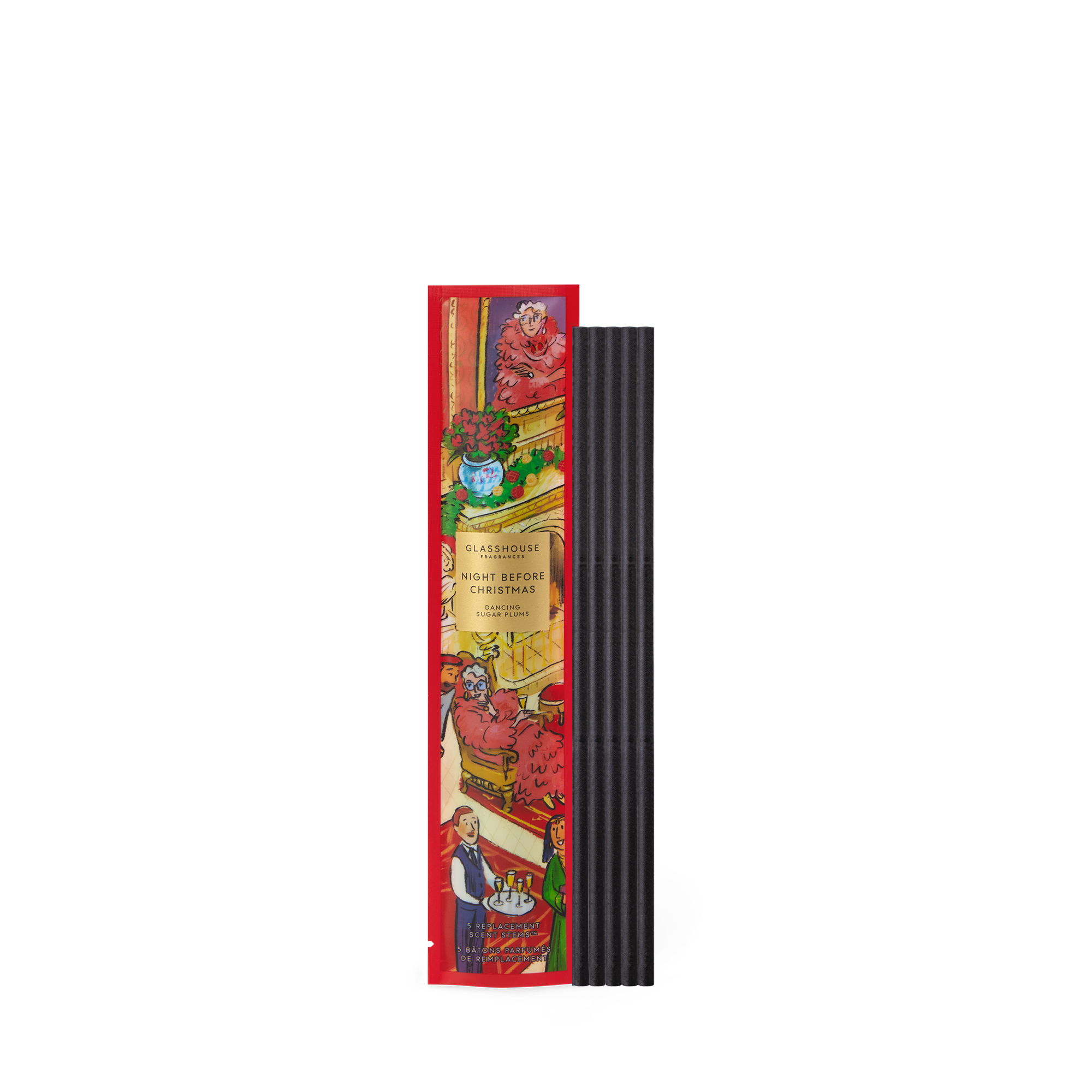 Glasshouse Fragrance diffuser Glasshouse Fragrances Night Before Christmas Replacement Scent Stems 2026