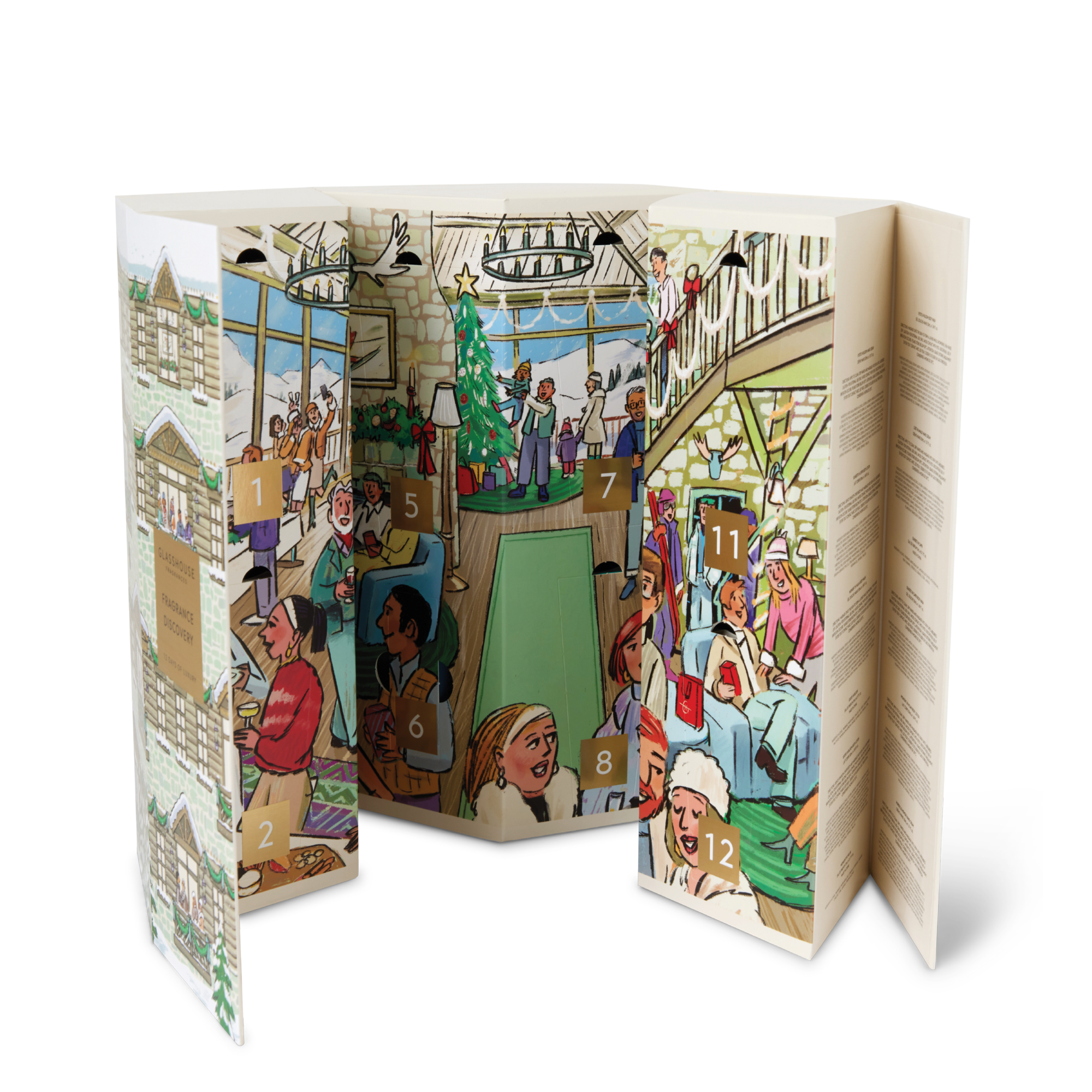 Glasshouse Fragrance Skin Care Glasshouse Advent Calendar Discovery Set - 12 Days