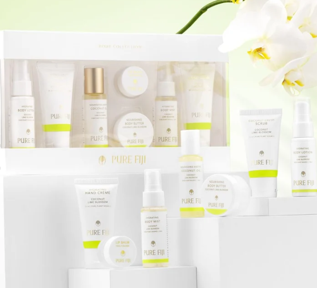 Pure Fiji gift Pure Fiji Body Collection & Lip Balm