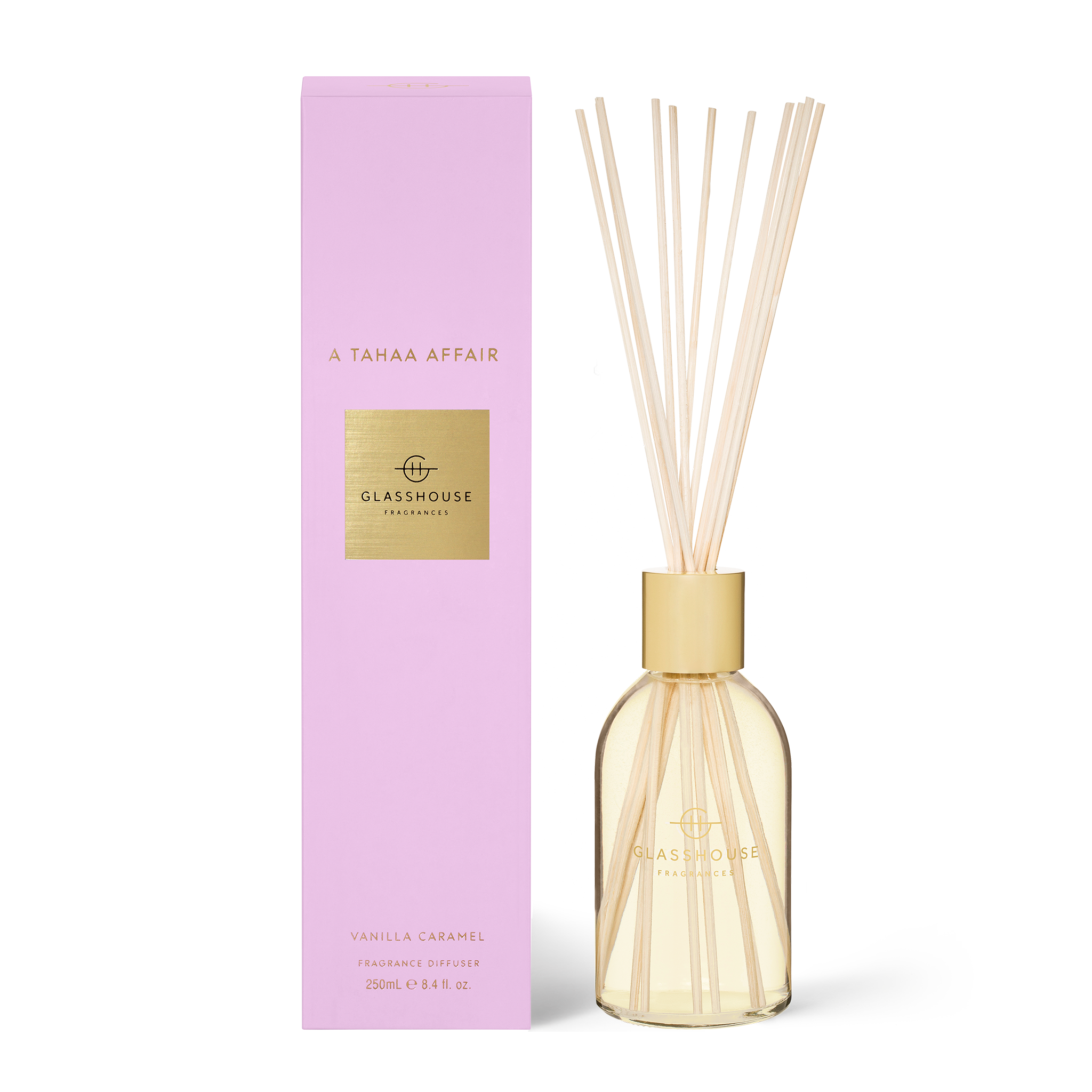 Glasshouse Fragrance candle Glasshouse Diffuser + Candle (60g) Duo Gift Pack A Tahaa Affair